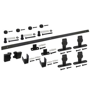 Loftowy system Mini BARNDOOR do szafek przesuwnych 1,25 m górny 