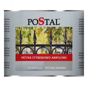 70.122 Patyna styrenowo-akrylowa srebro 0,23l