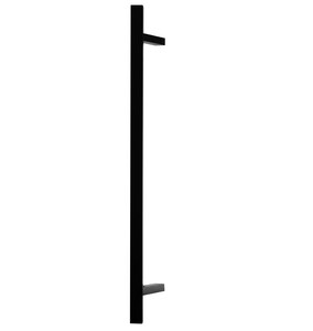 Pochwyt-antaba jednostronny prostokątny 45°, 20x40x1000 mm czarny