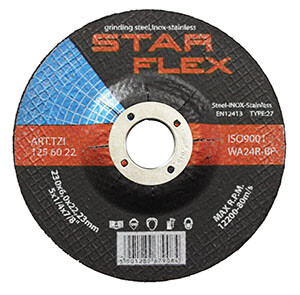 Tarcza 230 x 6,0 otw. 22 do szlifowania STAR FLEX 