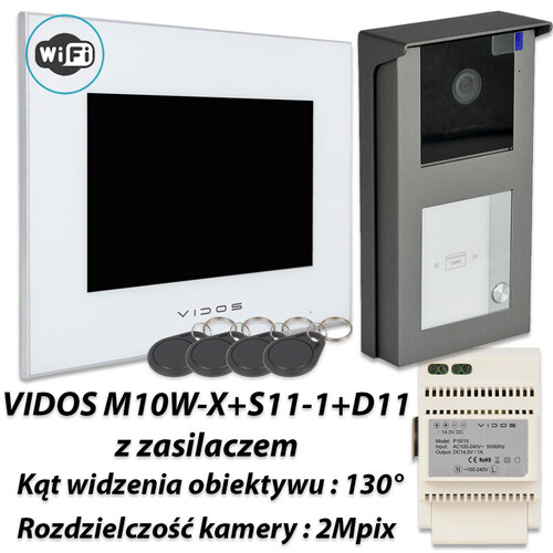 vidos-M10W-X.S11-1.D11  zestaw