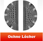 Schilder ohne Löcher