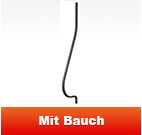 Balusterstäbe mit Bauch