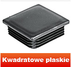 Zaślepki kwadratowe płaskie