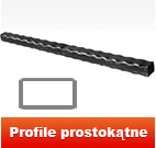 Profile fakturowane prostokątne