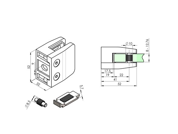 N01.52K2.4BS Rysunek techniczny