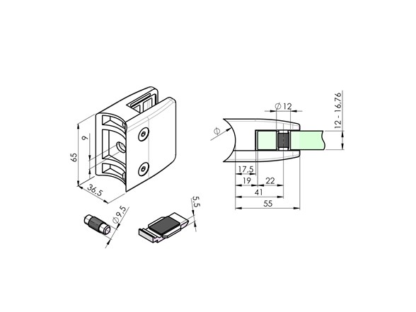 N01.55K3.4BS Rysunek techniczny