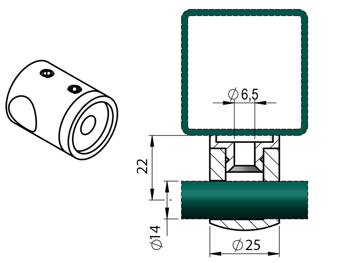 N02.0114.4XS Rysunek techniczny