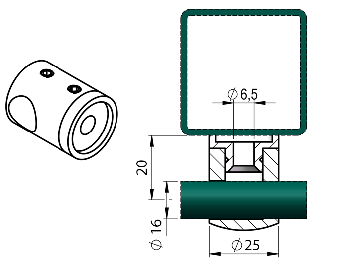 N02.0116.4XS Rysunek techniczny