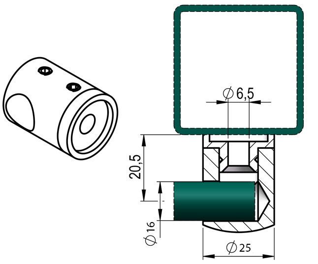 N02.0216.4XS Rysunek techniczny