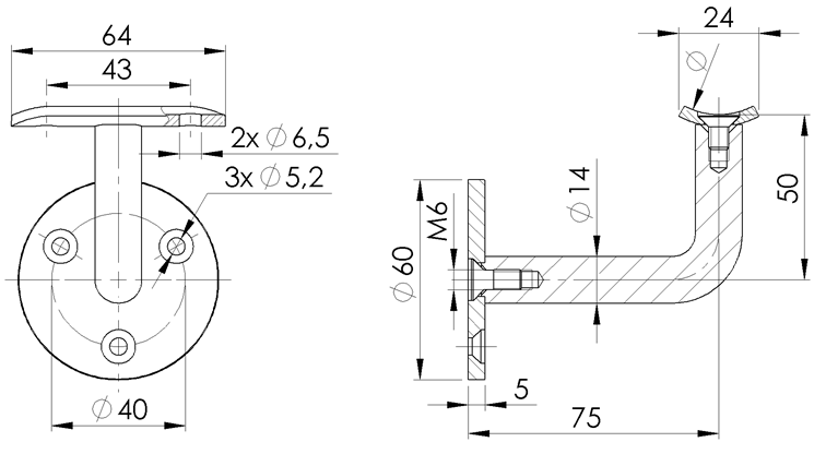 N05.0101.6BS Rysunek techniczny