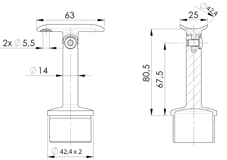 N06.02B1.4BS Rysunek techniczny