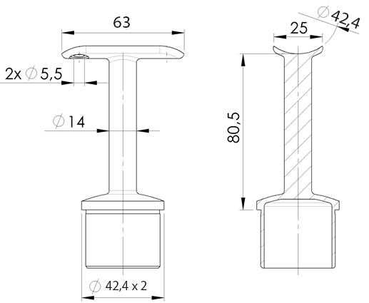 N06.02B2.6BS Rysunek techniczny