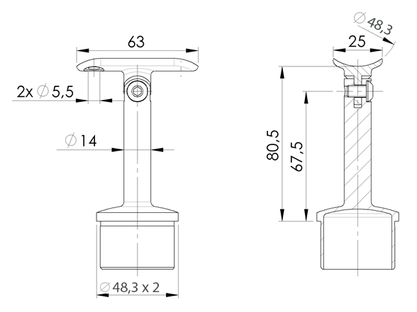 N06.02C1.4CS Rysunek techniczny