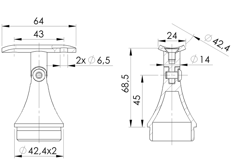 N06.04B1.4BS Rysunek techniczny