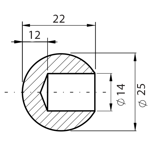 N12.2514.4US Rysunek techniczny