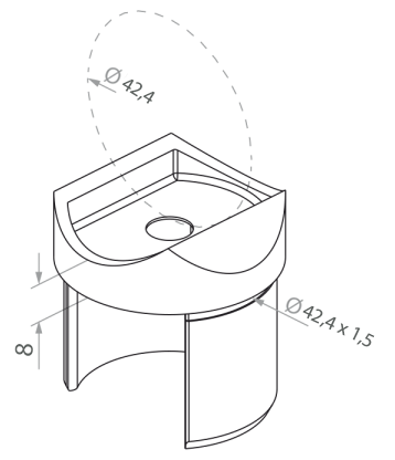 N51.1005.4BS Rysunek techniczny